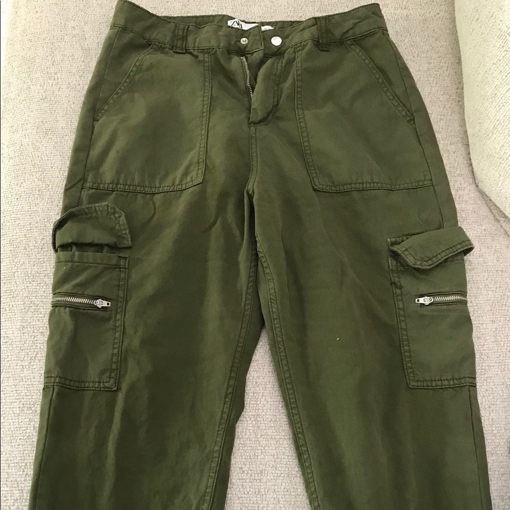 Zara Khaki Pant, Size 27